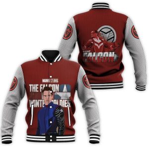 The Falcon And The Winter Soldier Superheroes Baseball Jacket
