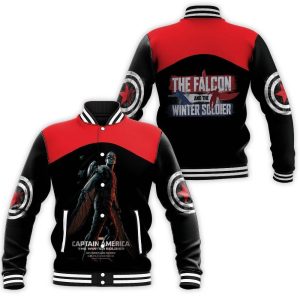 The Falcon And The Winter Soldier The Falcon New Captain America Baseball Jacket