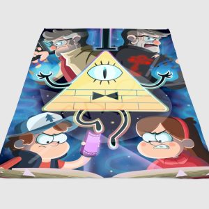 Action Gravity Falls Fleece Blanket Sherpa Blanket