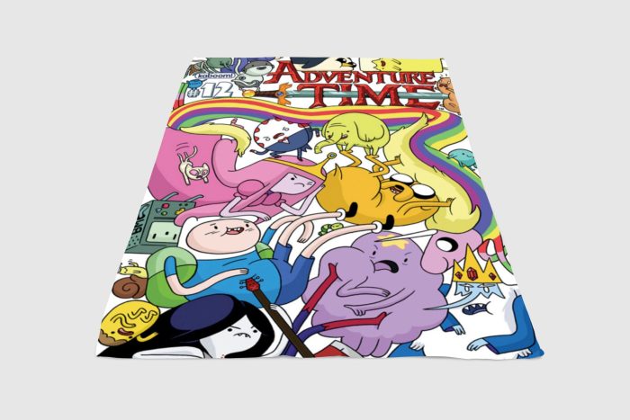 Adventure Time All Character Fleece Blanket Sherpa Blanket
