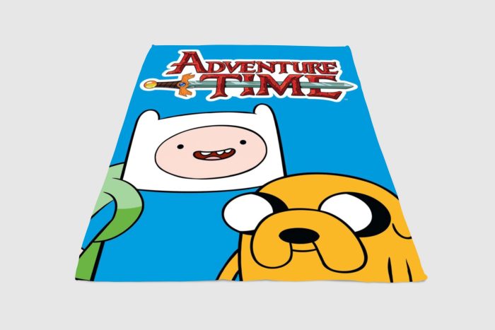 Adventure Time Finn And Jack Fleece Blanket Sherpa Blanket