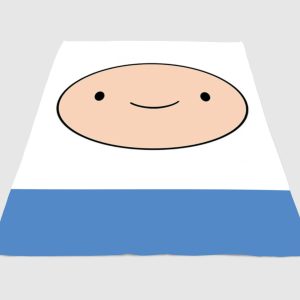 Adventure Time Finn Fleece Blanket Sherpa Blanket