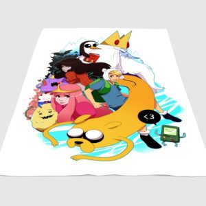 All Character Adventure Time Fleece Blanket Sherpa Blanket