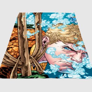 Aquaman Comic Version Dc Fleece Blanket Sherpa Blanket