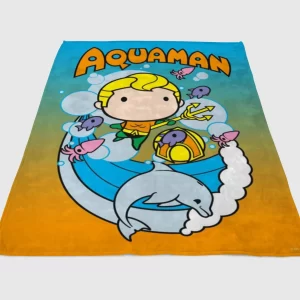 Aquaman Wallpaper Fleece Blanket Sherpa Blanket