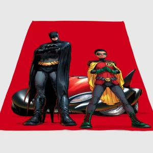 Batman And Robin Fleece Blanket Sherpa Blanket