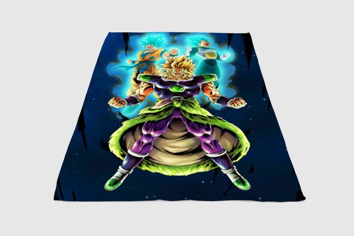 Broly Dragon Ball Fleece Blanket Sherpa Blanket