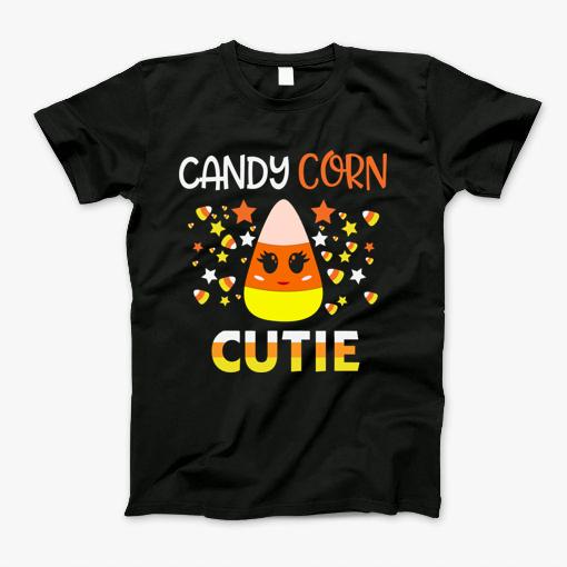 Candy Corn Cutie – Cute Halloween Candy Corn Costume Gift T-Shirt ...