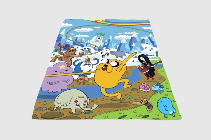 Chaos Adventure Time Jack Fleece Blanket Sherpa Blanket