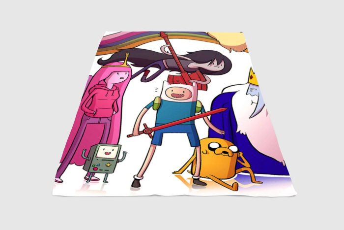 Character Adventure Time Fleece Blanket Sherpa Blanket