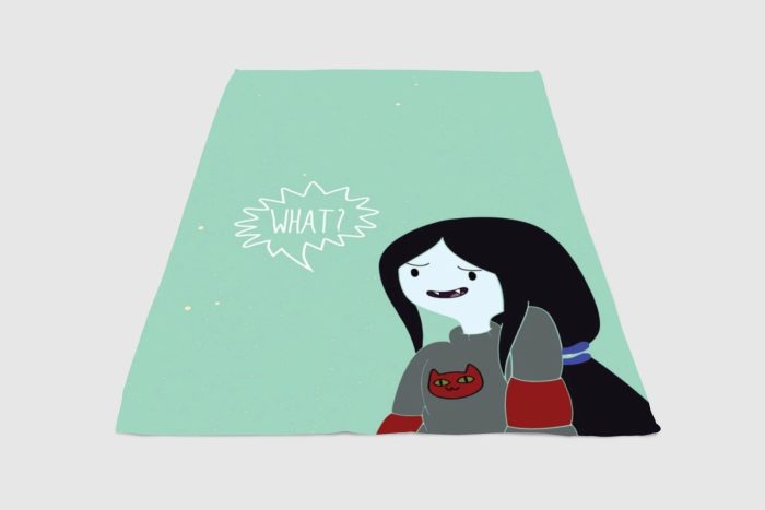 Cute Marceline Adventure Time Fleece Blanket Sherpa Blanket