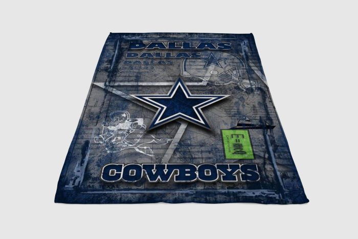 Dallas Cowboys Wallpaper Fleece Blanket Sherpa Blanket