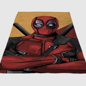 Deadpool Graffiti Fleece Blanket Sherpa Blanket