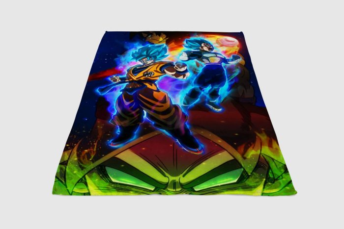 Dragon Ball Super Wallpaper Fleece Blanket Sherpa Blanket