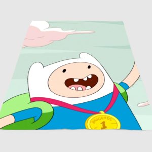 Fin Champions Adventure Time Fleece Blanket Sherpa Blanket