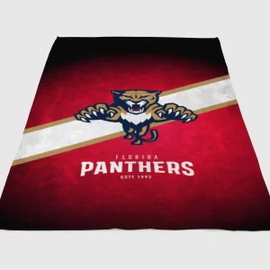 Florida Panthers (Nhl) Fleece Blanket Sherpa Blanket