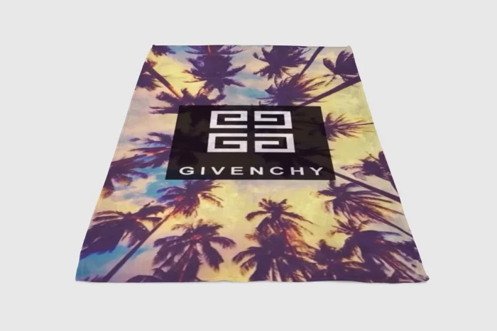 Givenchy Wallpaper Fleece Blanket Sherpa Blanket
