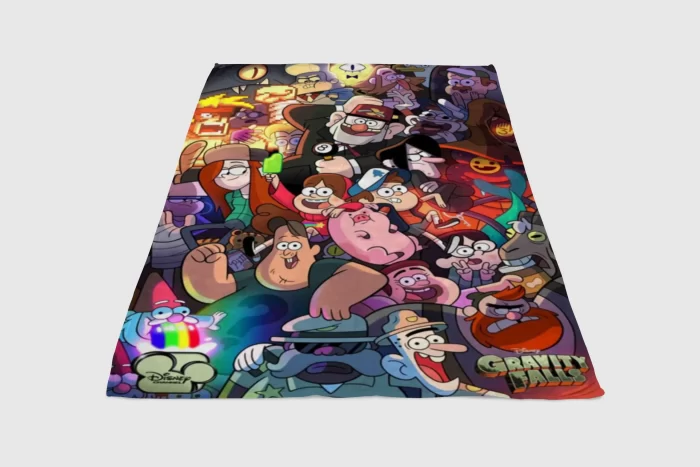 Gravity Falls Comic Fleece Blanket Sherpa Blanket