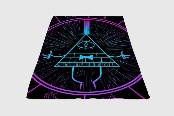 Gravity Falls Icon Fleece Blanket Sherpa Blanket