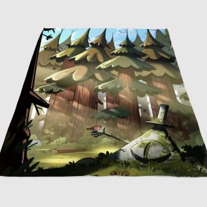 Gravity Falls Icon Rock Fleece Blanket Sherpa Blanket