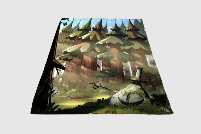 Gravity Falls Icon Rock Fleece Blanket Sherpa Blanket