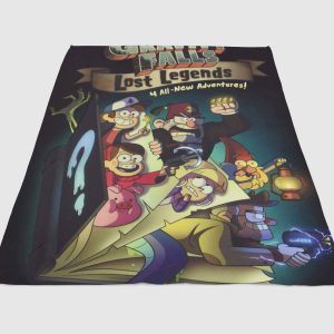 Gravity Falls Lost Legends Fleece Blanket Sherpa Blanket