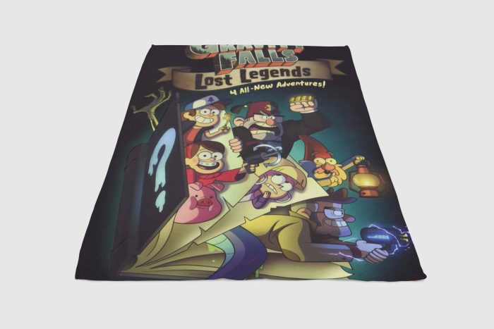 Gravity Falls Lost Legends Fleece Blanket Sherpa Blanket