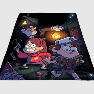 Happy Gravity Falls Fleece Blanket Sherpa Blanket