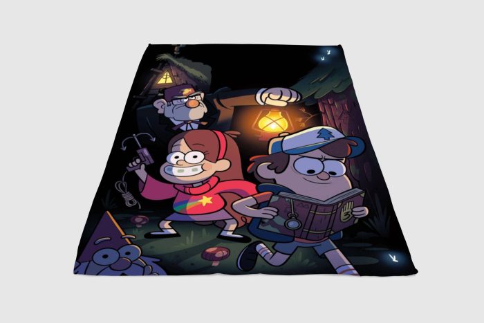 Happy Gravity Falls Fleece Blanket Sherpa Blanket