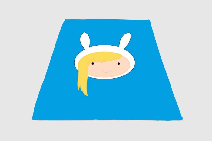 Hari Finn Adventure Time Fleece Blanket Sherpa Blanket