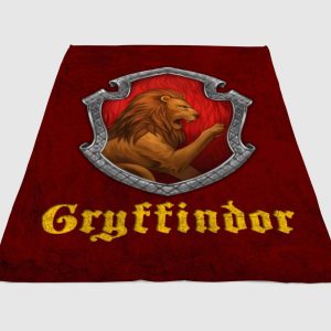 Harry Potter Gryffindor Fleece Blanket Sherpa Blanket