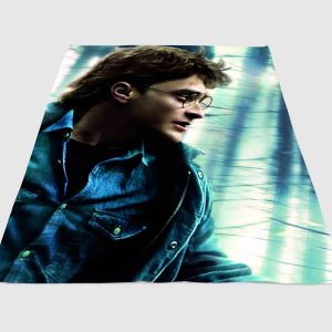 Harry Potter Running Fleece Blanket Sherpa Blanket