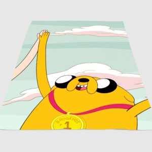 Jack Champions Adventure Time Fleece Blanket Sherpa Blanket