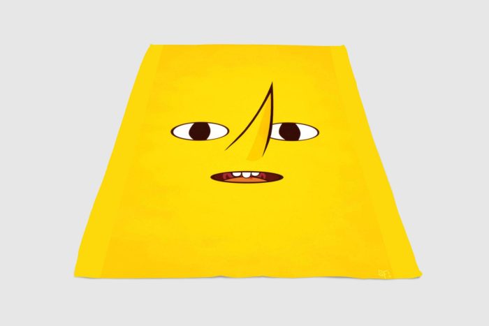 Lemongrab Adventure Time Fleece Blanket Sherpa Blanket