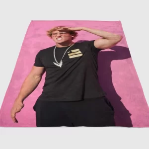 Logan Paul Is Trash Fleece Blanket Sherpa Blanket