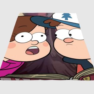 Mabel And Dipper Gravity Falls Fleece Blanket Sherpa Blanket