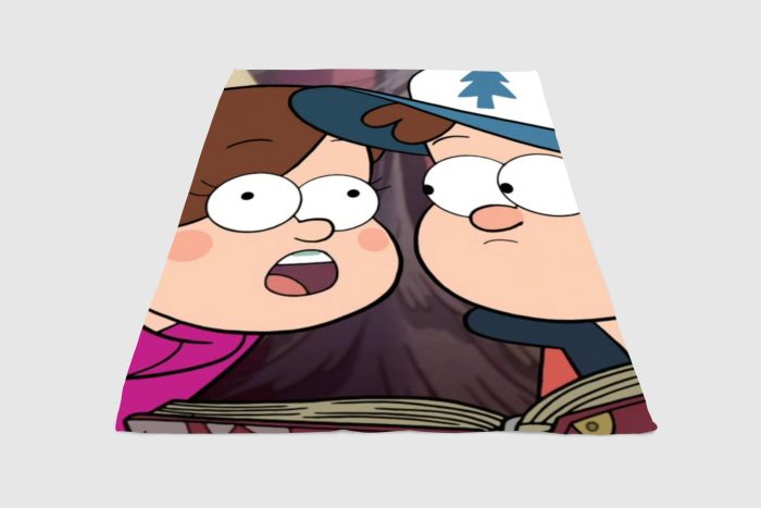 Mabel And Dipper Gravity Falls Fleece Blanket Sherpa Blanket