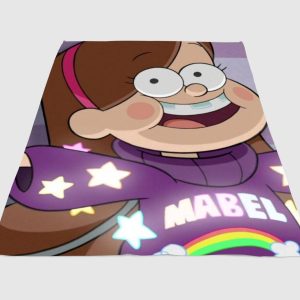 Mabel Glowing Gravity Falls Fleece Blanket Sherpa Blanket