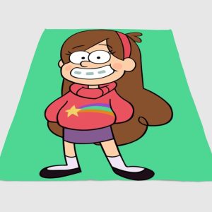 Mabel Gravity Falls Fleece Blanket Sherpa Blanket