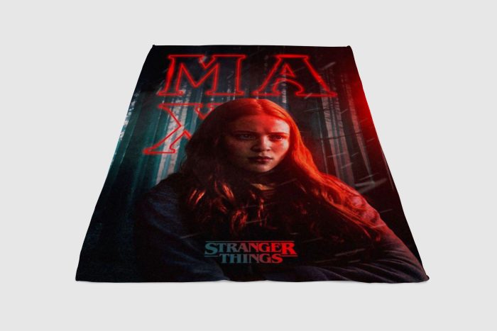 Max Stranger Things Fleece Blanket Sherpa Blanket