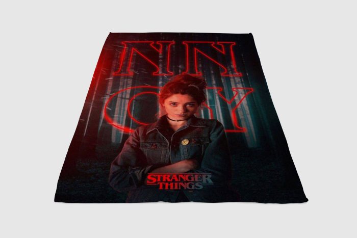 Nancy Stranger Things Fleece Blanket Sherpa Blanket