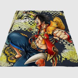 One Piece Anime Fleece Blanket Sherpa Blanket