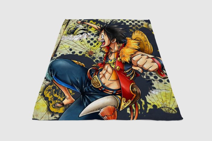One Piece Anime Fleece Blanket Sherpa Blanket
