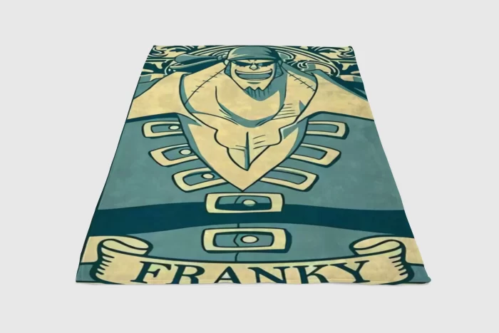 One Piece Franky Fleece Blanket Sherpa Blanket