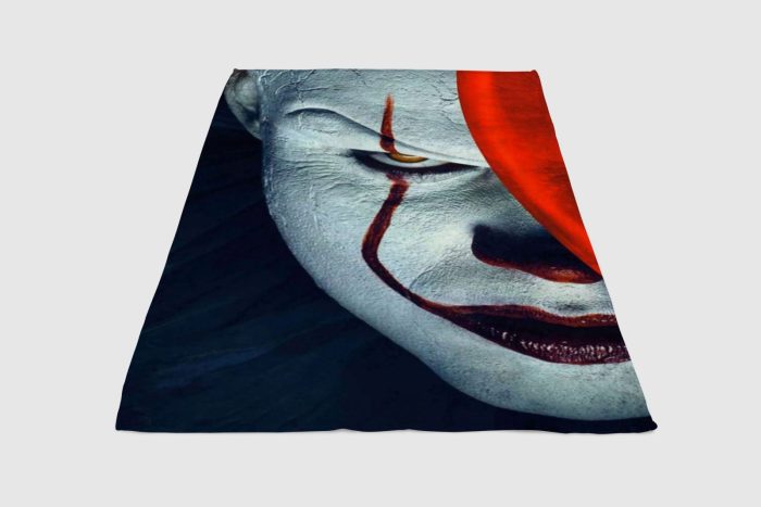 Pennywise Wallpaper Fleece Blanket Sherpa Blanket