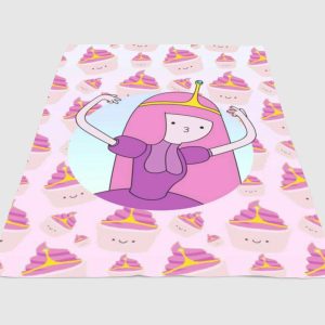 Princess Bubblegum Adventure Time Fleece Blanket Sherpa Blanket