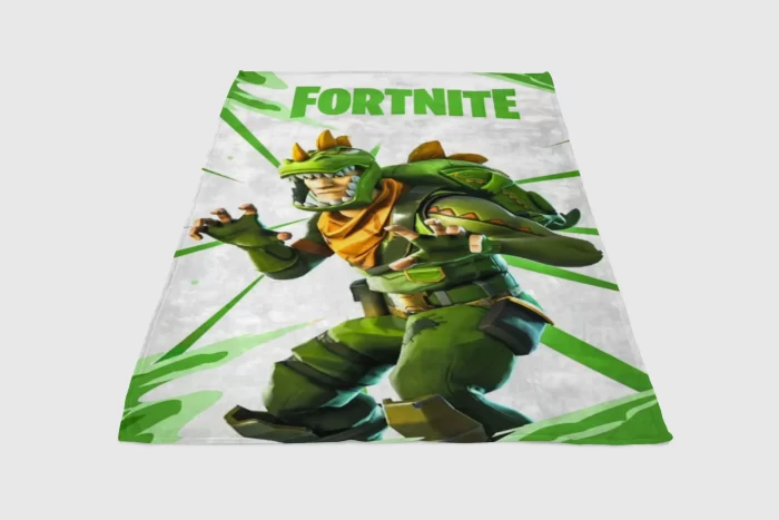 Rex Fortnite Wallpaper Fleece Blanket Sherpa Blanket