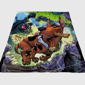 Scooby Doo Zombie Fleece Blanket Sherpa Blanket