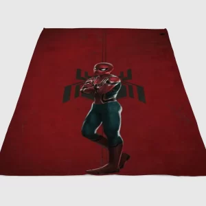 Spider Man Homecoming New Suit Fleece Blanket Sherpa Blanket