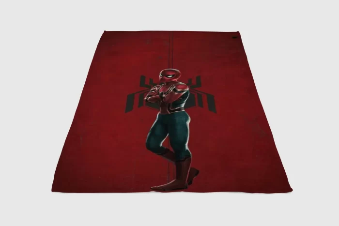 Spider Man Homecoming New Suit Fleece Blanket Sherpa Blanket